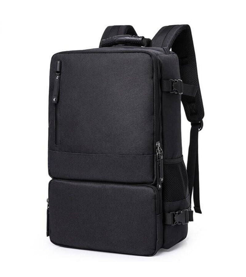 black color waterproof backpack