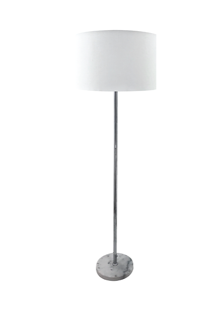 chrome standing lamp