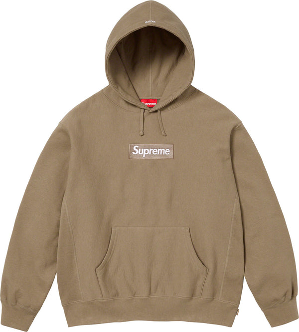 Supreme Box Logo Hooded Sweatshirt Charcoal – Gotgoods