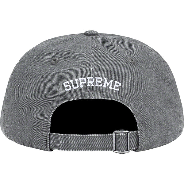 Supreme Pigment Canvas S Logo 6-Panel Black – Gotgoods