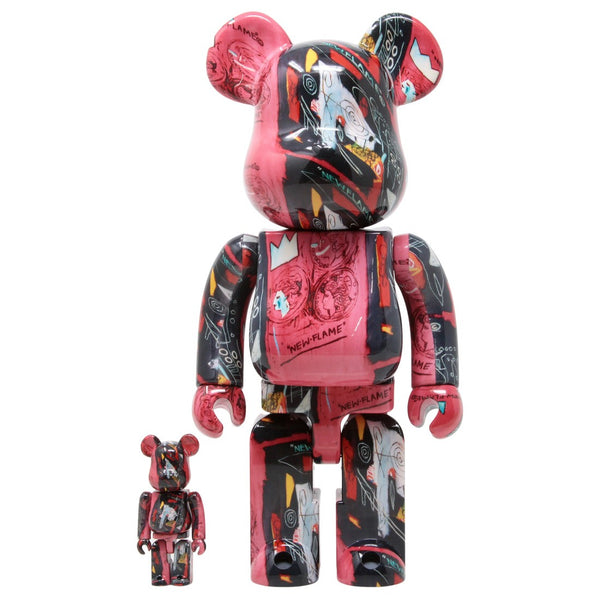 Bearbrick Jean-Michel Basquiat 4 100% & 400% Blue – Gotgoods