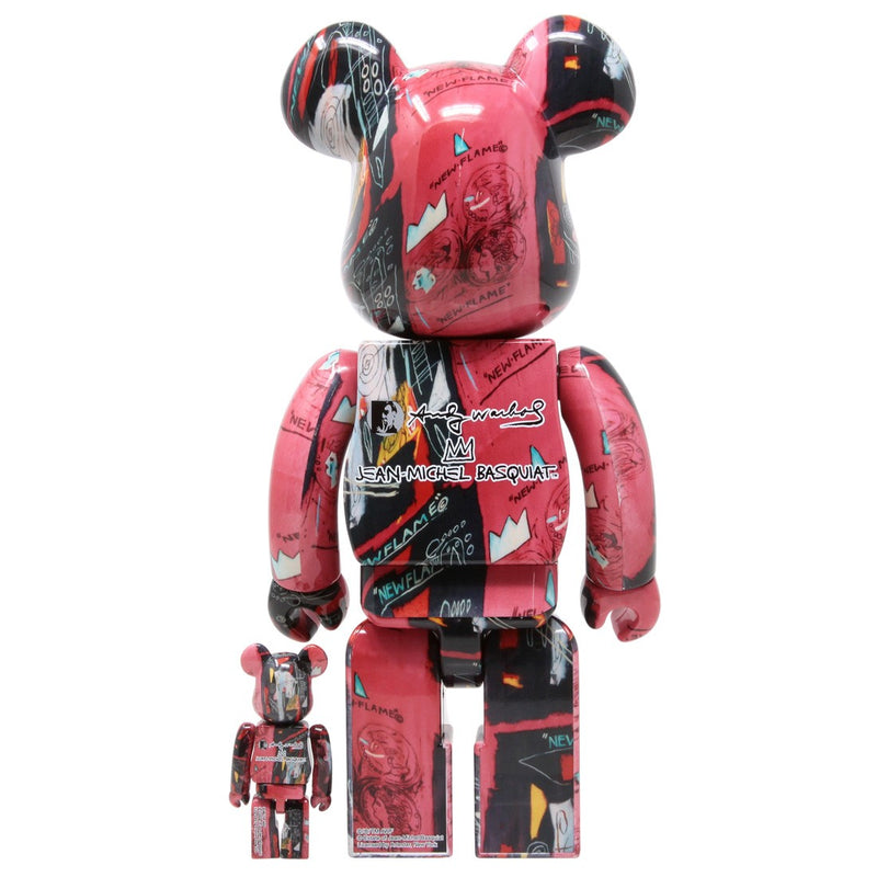 格安激安 UPICK CLOTHESBearbrick Andy Warhol × JEAN-MICHEL BASQUIAT