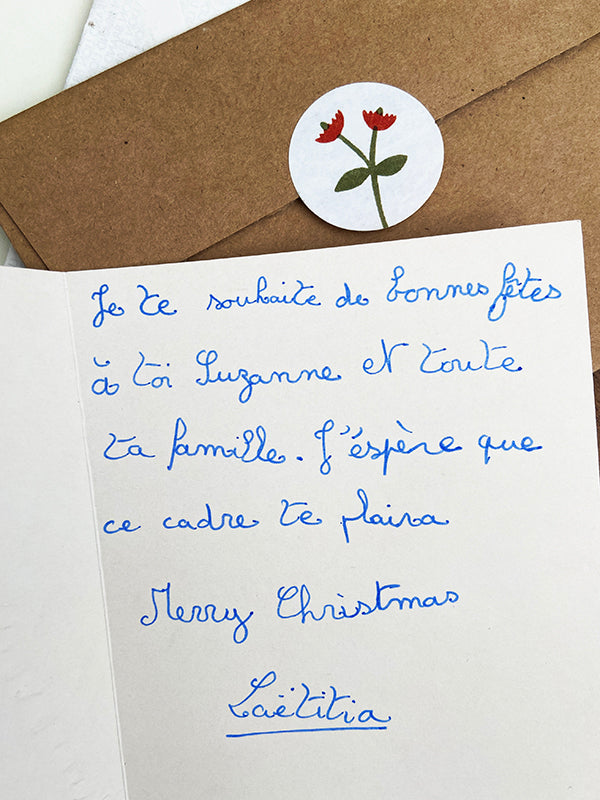 Letter from French penpal