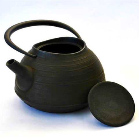 Tea supplies, Iron kettle, Brush mark, 1.0L, Black - Induction