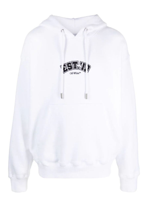 OFF STAMP COTTON HOODIE | OFF-WHITE | Verso