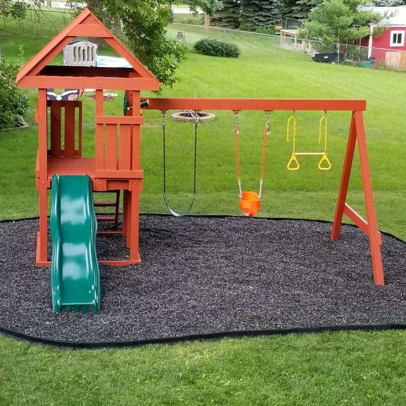 woodplay playsets with rubber mulch