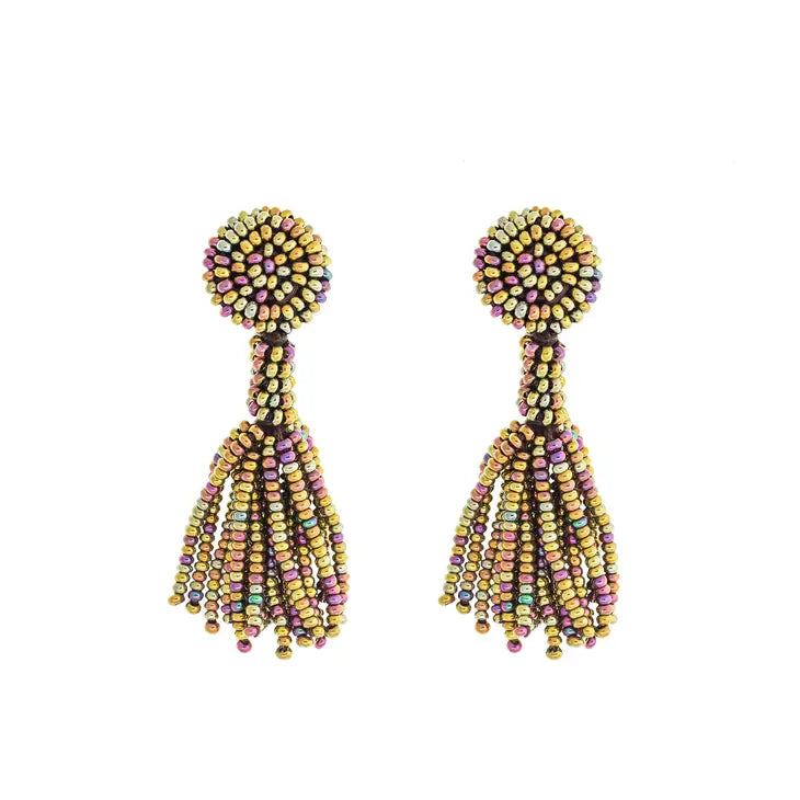 Petite Finley Earring in Brass