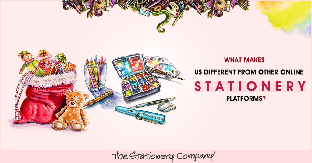 What Makes Us Different from Other Online Stationery Platforms