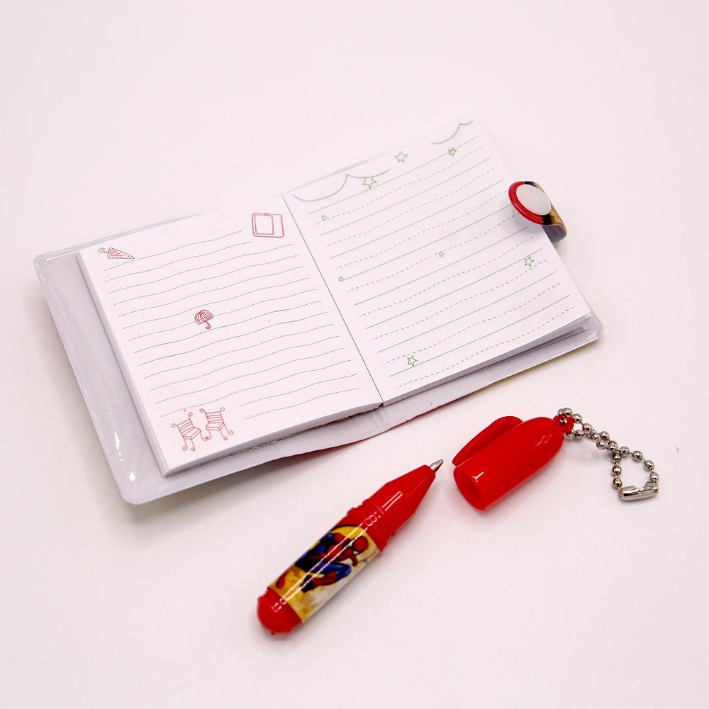 mini diary with pen