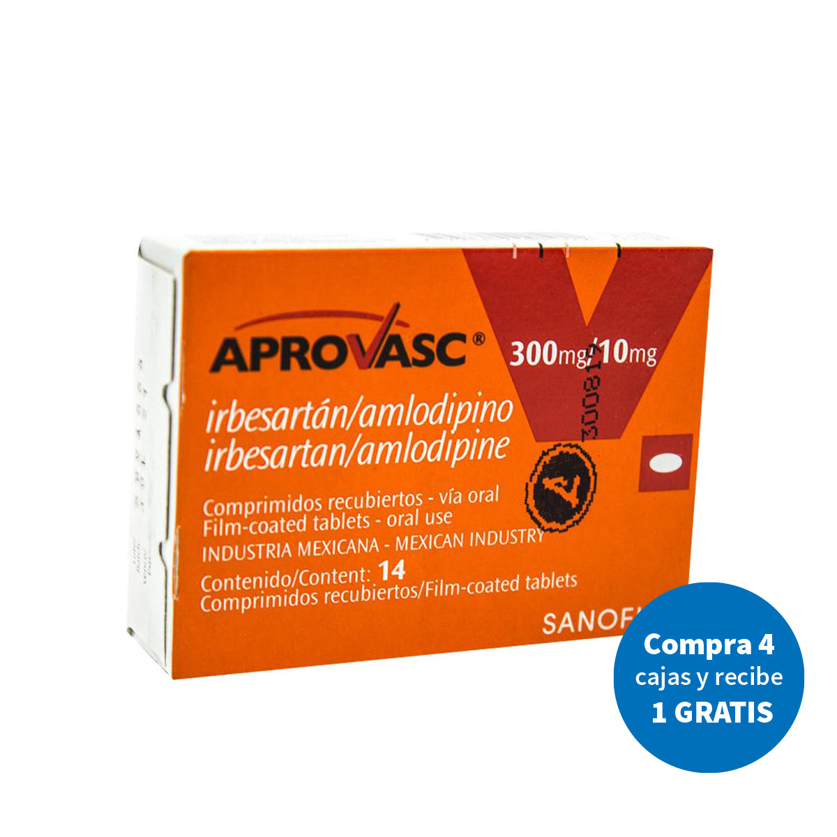 Aprovasc 300 Mg 10 Mg Farmacia Bluemedical