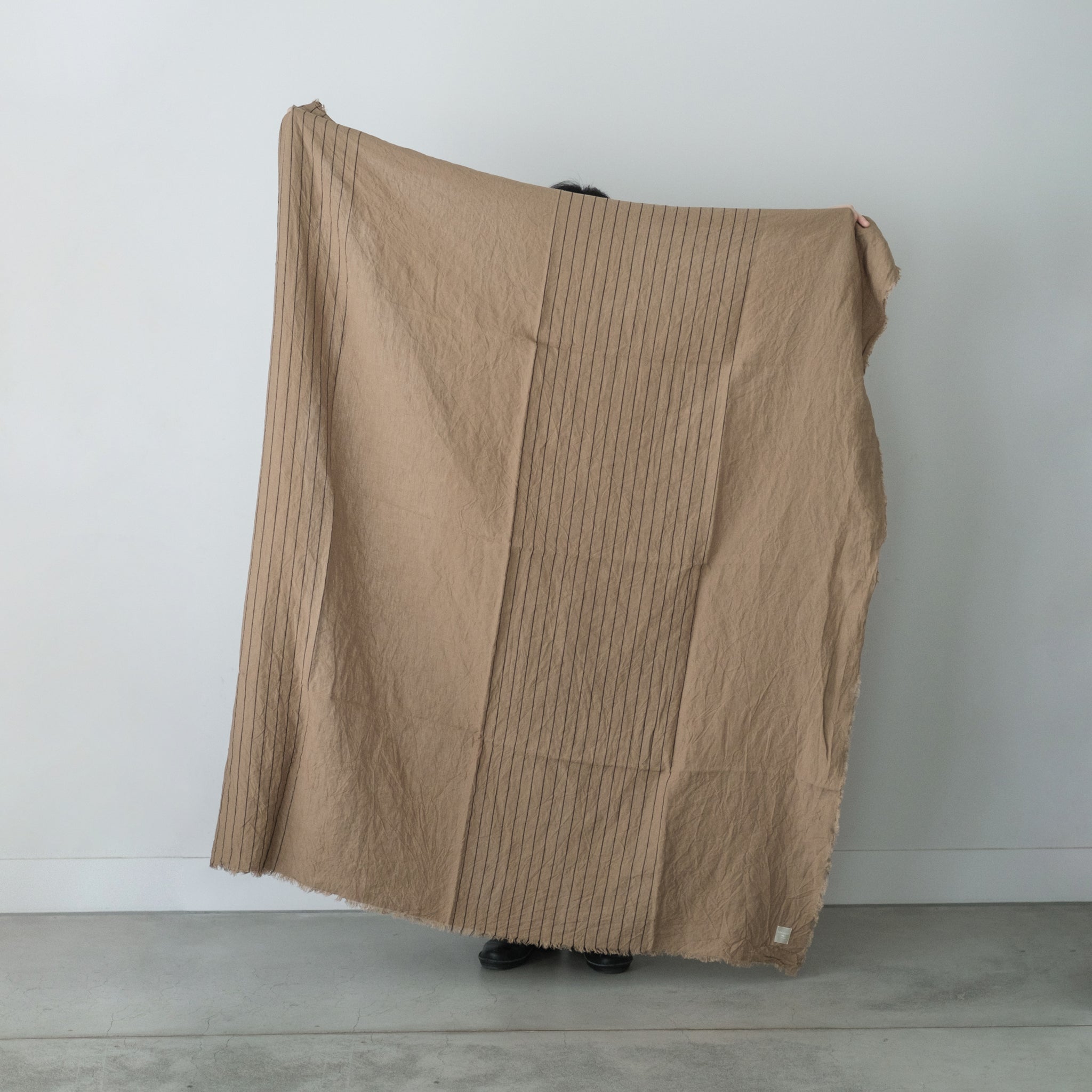 LOCALLY｜01531 先染め linen stole