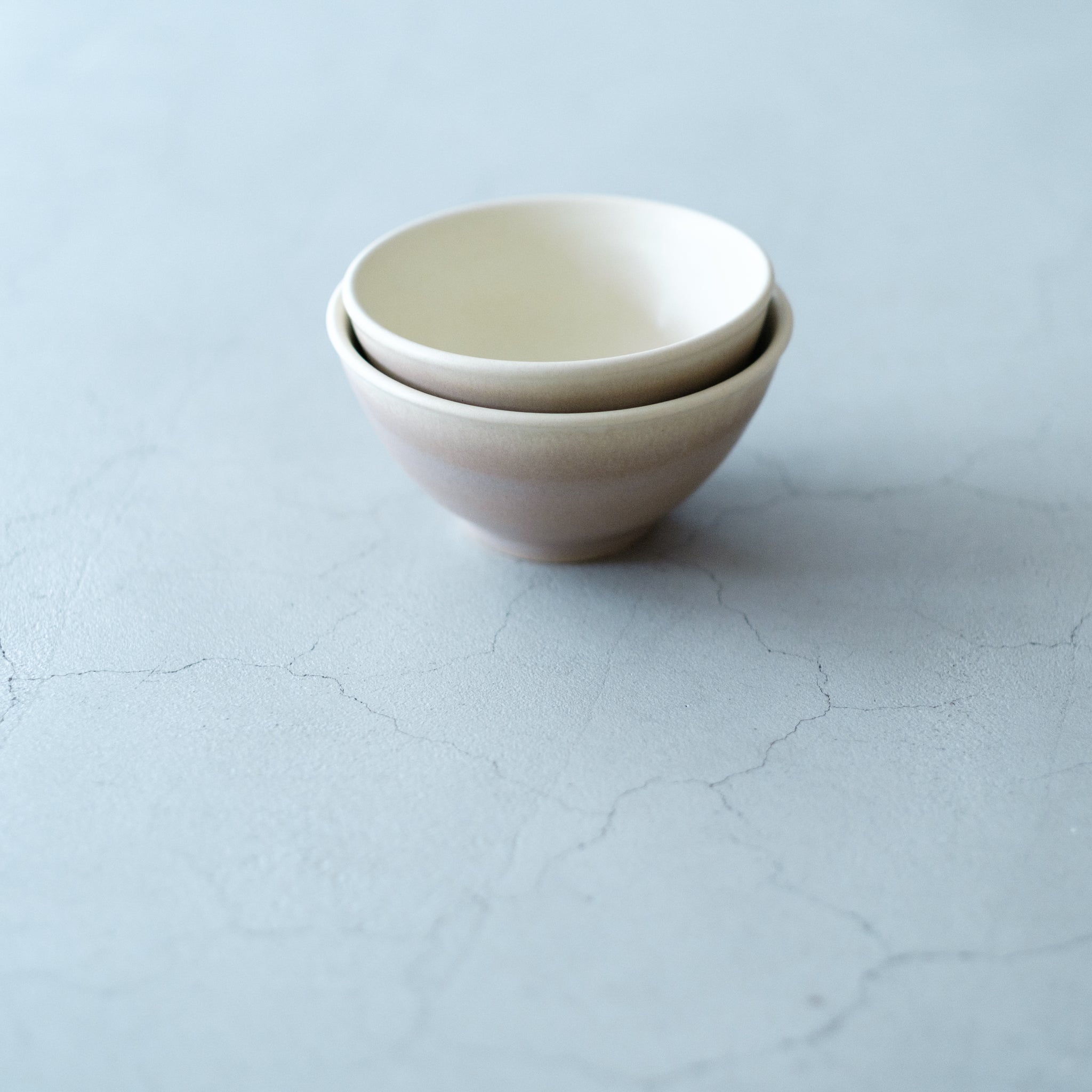 awabi ware｜掛け分け茶碗