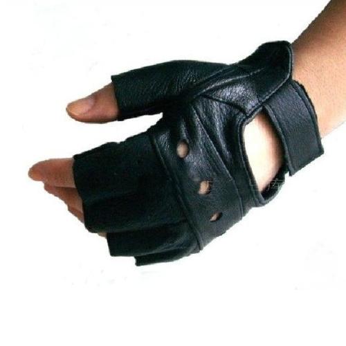 leather finger cut gloves