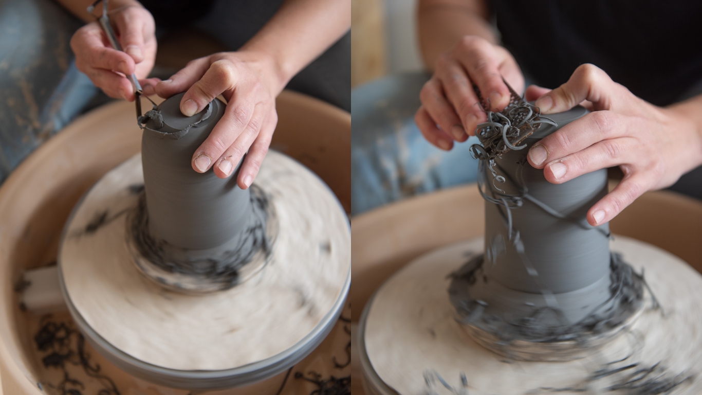 Le tournassage - Poterie Québec