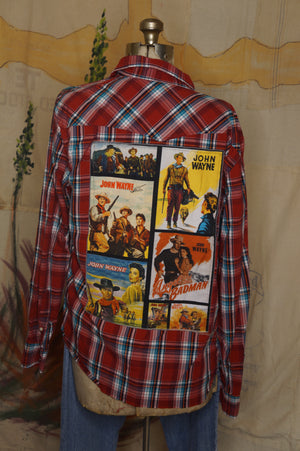 WS1007 Decorated Western Snap Shirt
