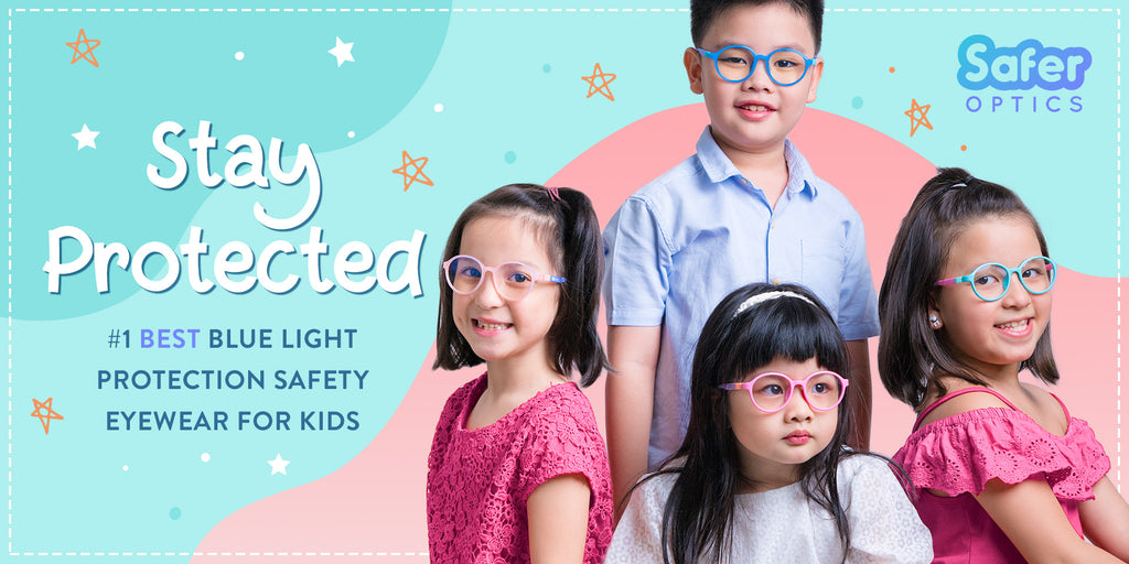 Flexible Anti Blue Light Eyewear for Kids