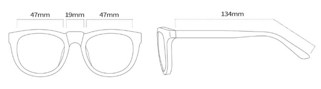 Wayfarer Kids Size Measurement Guide