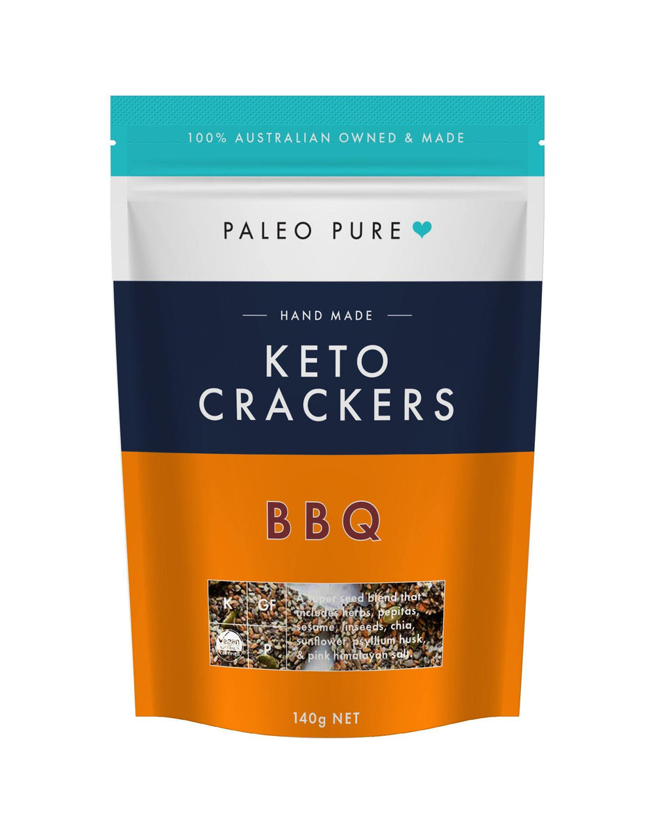 Seedy crackers - BBQ 140gm