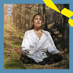 Waldbaden Übungen - Meditation