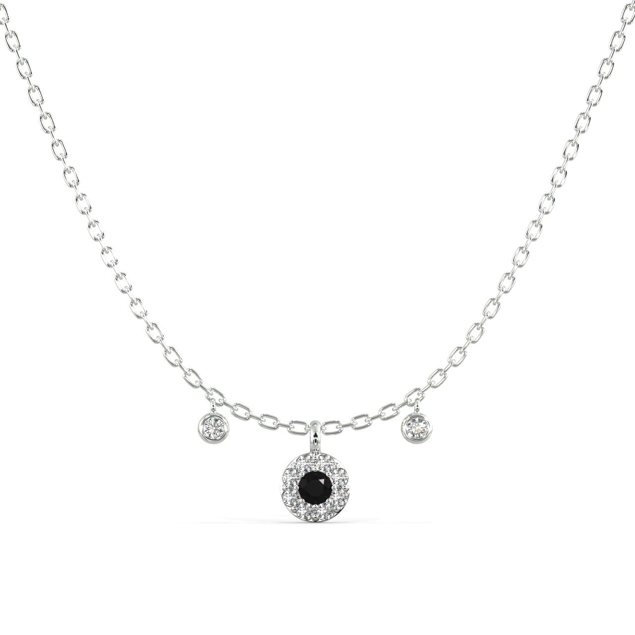 Black Diamond Strand Necklace — Engagement Rings | Jeweler | Cleveland