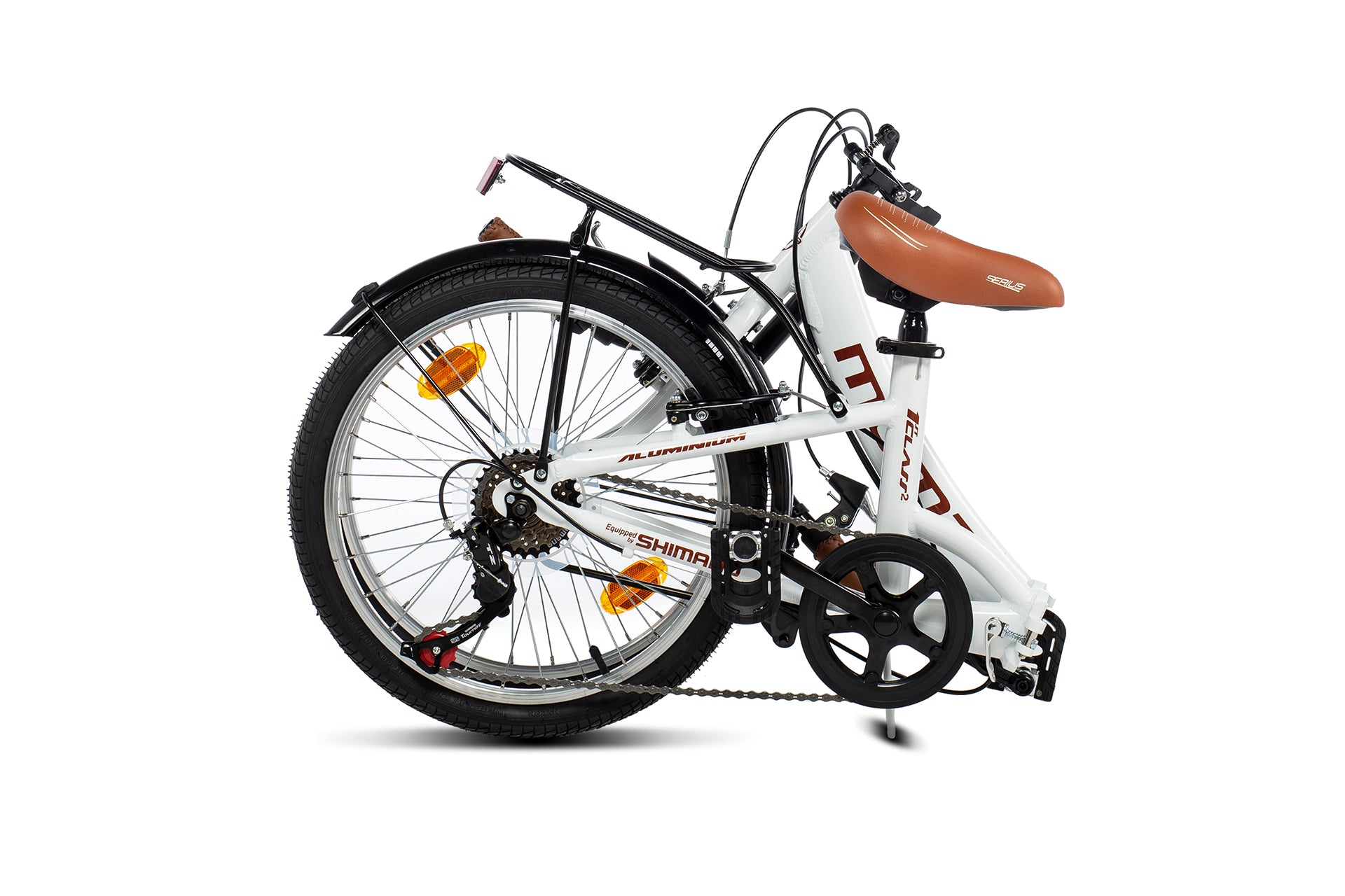 Trainer Monumental elegant bicicleta plegable moma 20 graben Schaufel Gras