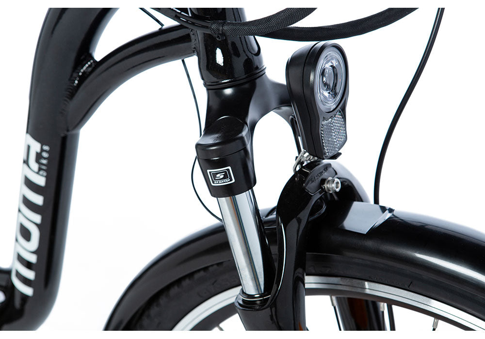 Moma Bikes Bicicleta Eléctrica Paseo Shimano, Ruedas de 26, Aluminio,  Batería Ion-Litio 36V 16Ah : : Deportes y aire libre