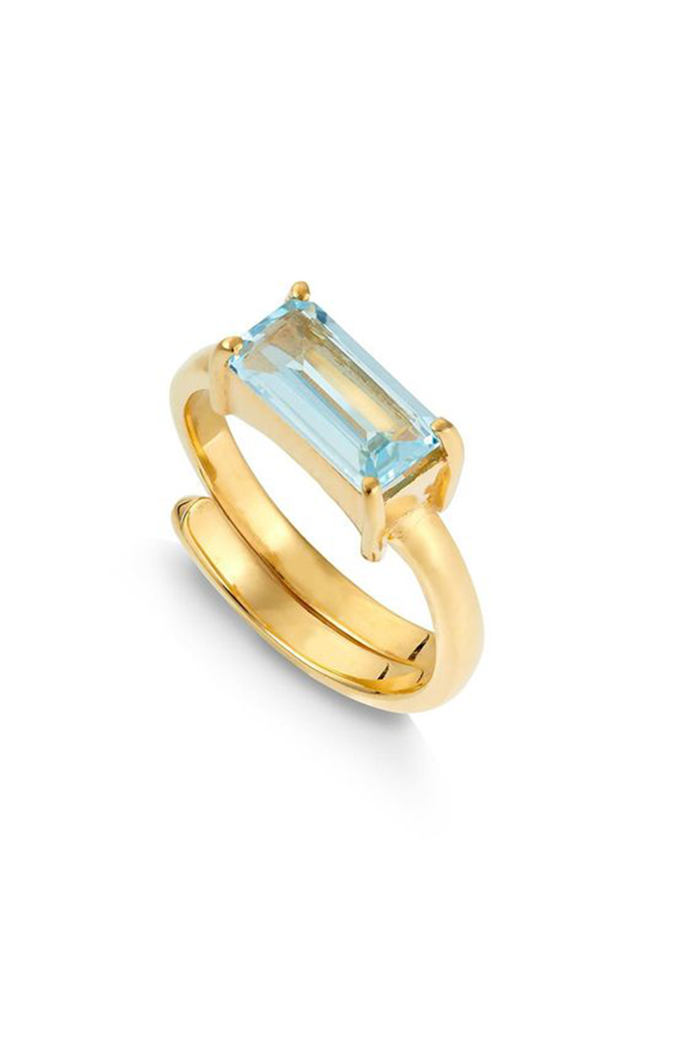 SVP Jewellery - Nirvana Large Blue Topaz- Gold