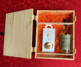 Wodden gift box with Bergamotto fantastico by Vecchio Magazzino Doganale paired with Ortigia
