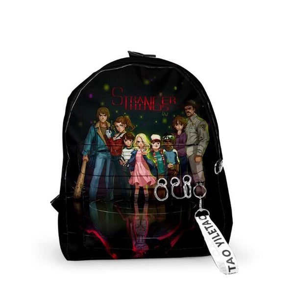 stranger things bookbag