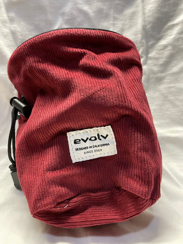 Evolv Chalk Bag With Belt New - CrossFit Climbing Gymnastics - Knit  Cantina- H