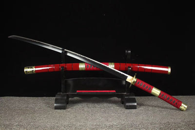 Demon Slayer Anime Swords Katana Shinazugawa Sanemi,Japanese Samurai C –  Sato Katana Forged