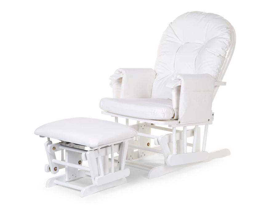 bodem Vooruitzien Monopoly Childhome - Gliding Chair Schommelstoel - Wit — Mijn Eerste Kamertje