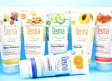 Derma Shine Facial Kit - Pack Of 6 Tubes - Cleanser,Scrub,Massage Cream,Facial Mask,Face Wash,Skin Polisher (200gm Each Tube)