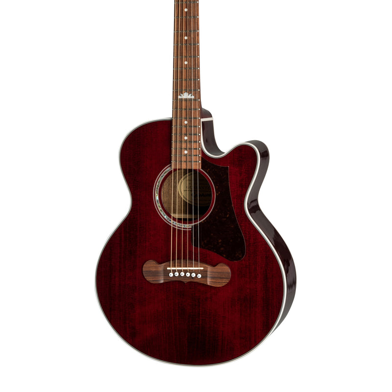 epiphone ej 200 wine red