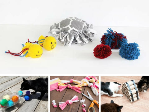 7 Easy-To-Make DIY Cat Toys In 2021 Image 1