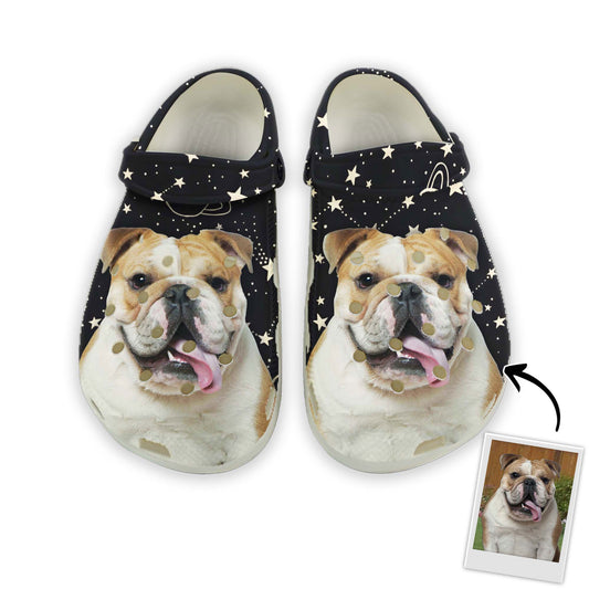 Custom Cat Pet Personalized Clogs Shoes Gift for Cat Lovers HH1003 - Women's US5