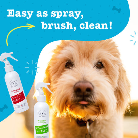 Detangler spray for golden doodles 