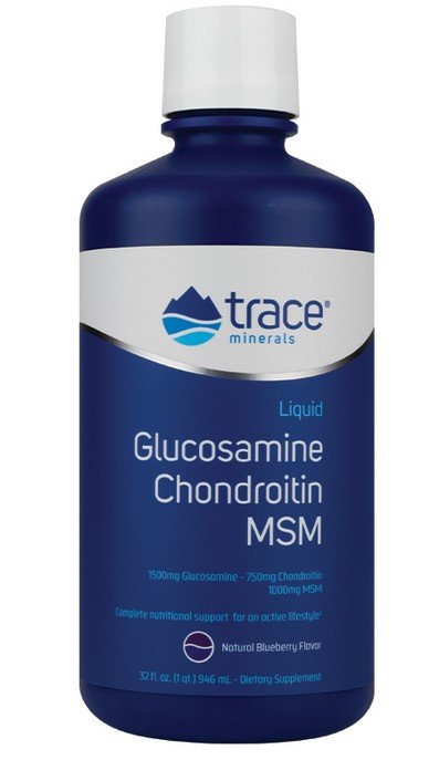 Nature's Blend Liquid Glucosamine with Chondroitin, Raspberry - 16 fl oz  (480 ml) 