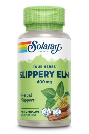 Slippery Elm Bark - Soothing Emollient - 1,600 MG (100 Capsules) by Natures  Way at the Vitamin Shoppe