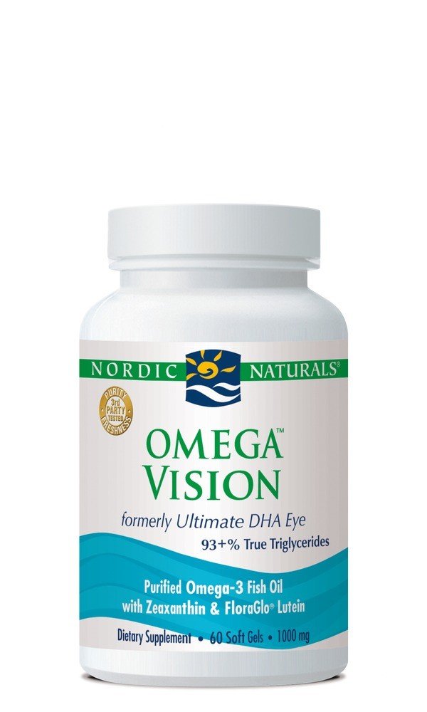 Nordic Naturals, Omega Vision, 730 mg, 60 Soft Gels - Organic