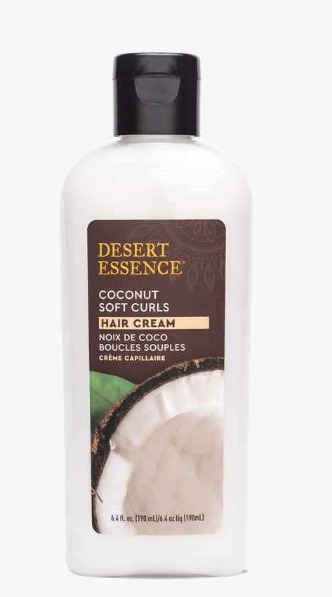 Desert Essence Shine and Refine Hair Lotion Coconut, 6.4 fl oz