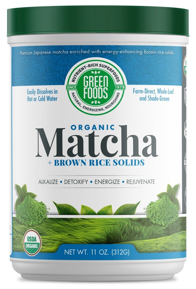 Sunfood Superfoods Organic Matcha Green Tea Powder for Baking, Smoothies &  Latte, 4 Oz 