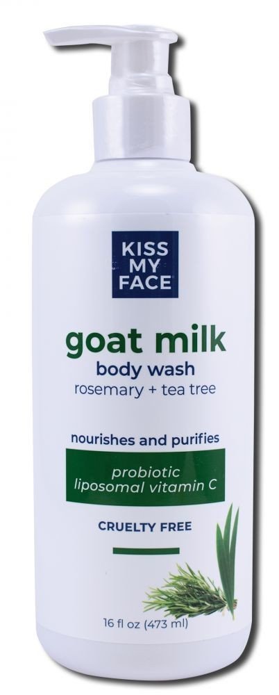 Goat Milk Body Wash - Eucalyptus + Lemongrass – Kiss My Face