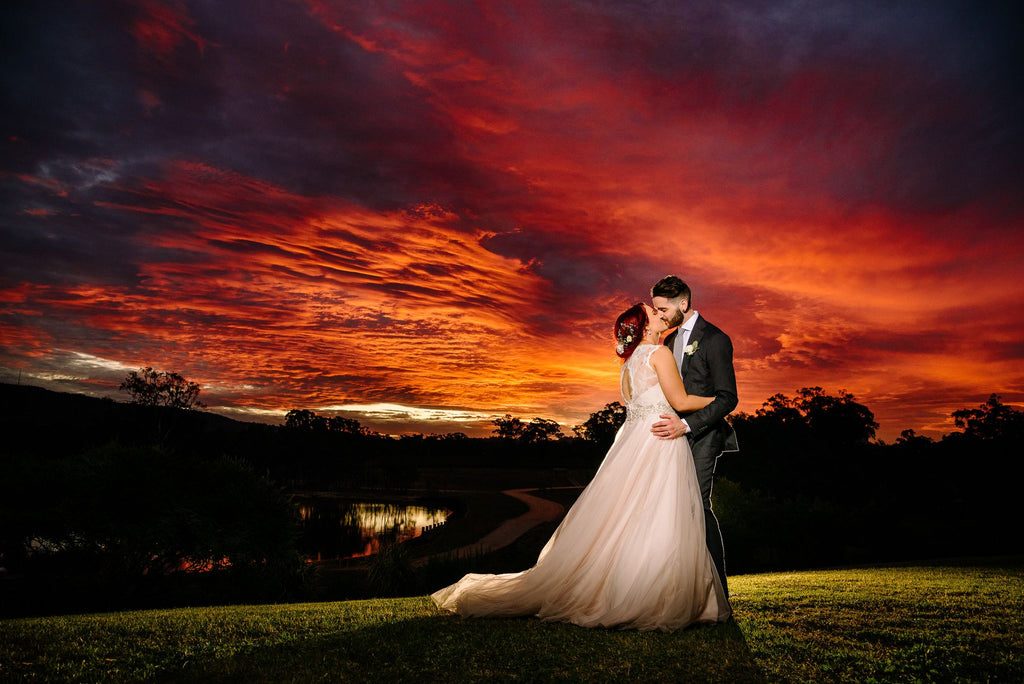 Sunset Wedding Photography by Justin Castles - Justin and Jim Photographers