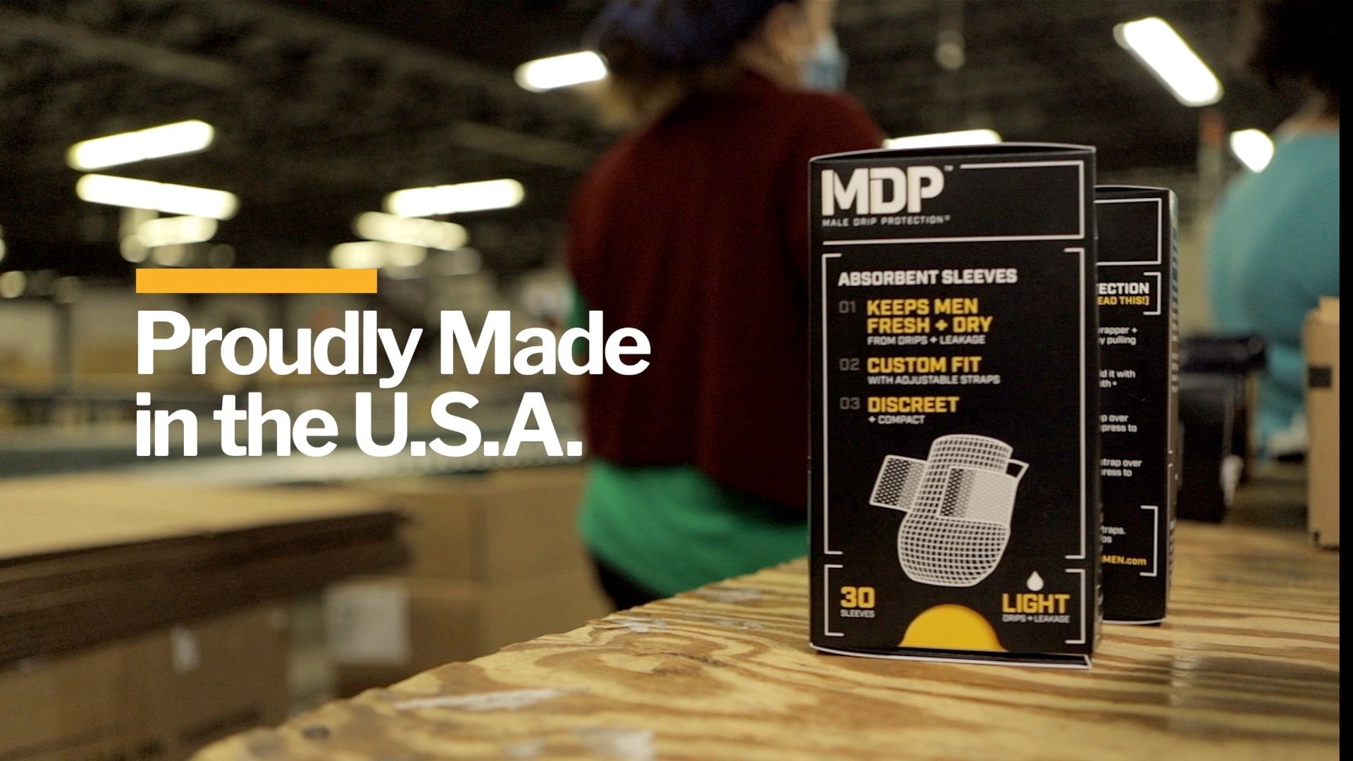 MDP - Male Drip Protection - Made in the USA