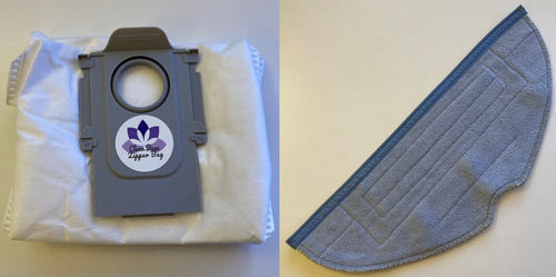 Clean Base Zipper Bag - Reusable Vacuum Bag for Roborock S8 Pro Ultra