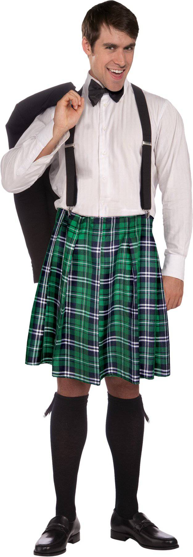 Men's Naughty Kilt Surprise Theme Costume | Costume Arena