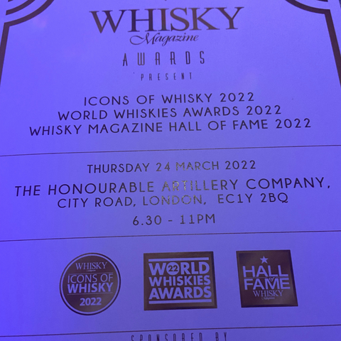 whisky awards 2022