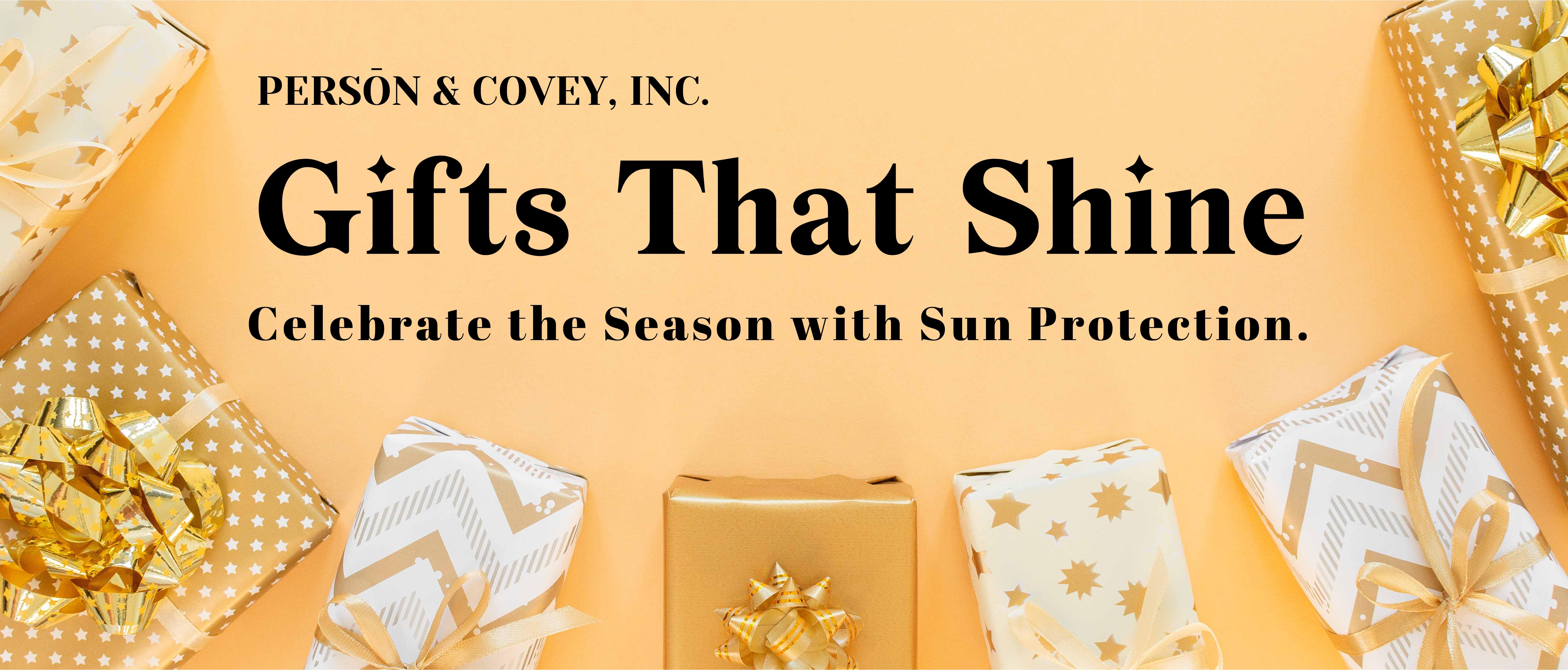 Gifts that Shine- celebrate the season with comprehensive sun protection