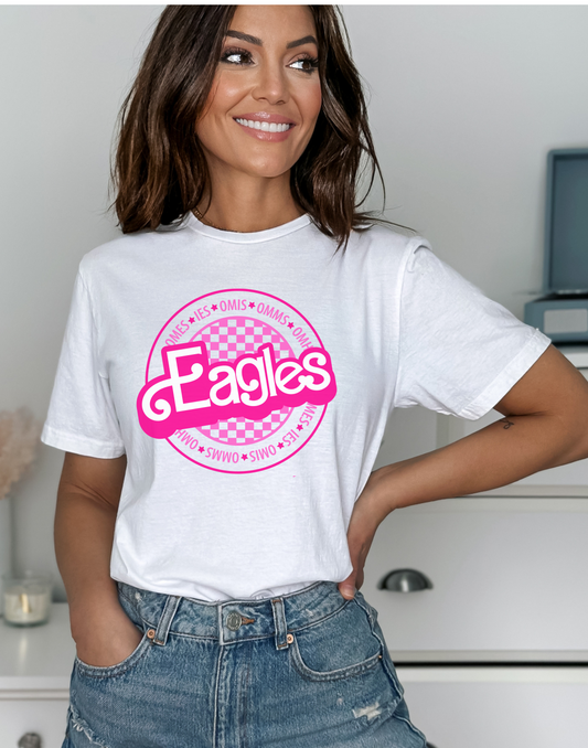 womens pink eagles jersey